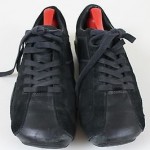 Diesel Auriga Casual Athletic Black/Black Leather Sneakers Shoes US 9.5 EU 42..5
