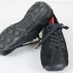 Diesel Auriga Casual Athletic Black/Black Leather Sneakers Shoes US 9.5 EU 42..5