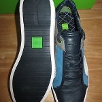 HUGO BOSS GREEN LABEL MEN’S TRAINERS / SHOES ‘ATTAIN’ NAVY Size 12 US
