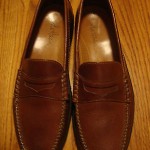 COLE HAAN Mens Brown Slip On Loafers – Size 9.5 Medium ~ MINT ~ Made In India