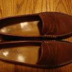 COLE HAAN Mens Brown Slip On Loafers – Size 9.5 Medium ~ MINT ~ Made In India