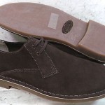 NEW Clarks Mens Bushacre Lo Brown Suede Leather Oxfords Shoes 34020 size 10.5 M