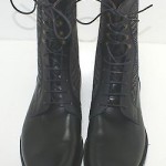 Hugo Boss Entio Mens Dress Ankle Boot Dark Navy Blue Size 9.5  $495
