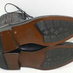 Hugo Boss Entio Mens Dress Ankle Boot Dark Navy Blue Size 9.5  $495