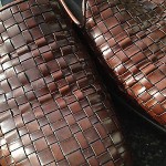 Bragano / Cole Haan Woven Slip On Loafers – Brown Tan Leather Italy 11.5