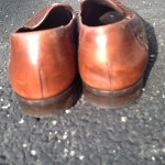 Bragano / Cole Haan Woven Slip On Loafers – Brown Tan Leather Italy 11.5