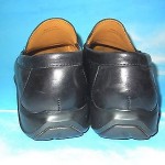 COLE HAAN NIKE AIR MEN’S BLACK ,LEATHER LOAFERS , SLIP ON SHOES SIZE 10 M
