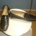 NEW COLE HAAN Collection Italian Brown Teztured leather Loafers Shoes 9.5 M