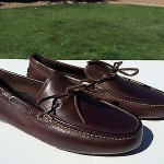 NEW Cole Haan Air Grant Driving Shoes Moccasins T Moro Brown Leather Mens 12