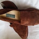 Cole Haan Suede  men shoes Size 11M  Brown, Leather  Made in Italy