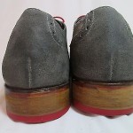 Cole Haan Nike Air COLTON Leather Wing Tip Oxford Gull Gray Sz 13M
