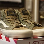WTAPS Vans Sk8-Hi, Sz. 8, Olive