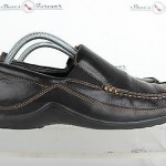 Mens Cole Haan Casual Black Leather Loafers Shoes Sz. 10 M