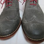 Cole Haan AIR COLTON Casual Leather Wingtip Oxford Gray Sz 11M EUC!
