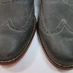 Cole Haan AIR COLTON Casual Leather Wingtip Oxford Gray Sz 11M EUC!