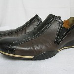 Cole Haan Men’s Brown and Black Slip-on with Nike Air Sole Size 9