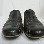 Cole Haan Men’s Brown and Black Slip-on with Nike Air Sole Size 9