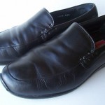 COLE HAAN STUDIO MENS BLACK LOAFERS SHOES SIZE 10.5 M