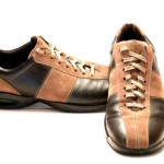 Mens Cole Haan 11.5 M Air Oxford Suede Brown Black Lace Up Dress Shoes