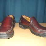 COLE HAAN NIKE AIR DARK BURGUNDY CASUAL SLIP ON SHOES MEN’S 8M