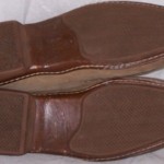 Men’s Shoes COLE HAAN LOAFERS Size 8M Leather Brown Suede