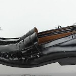 Mens Cole Haan Stylish Black Leather Loafers/Moccasins Shoes Sz. 5 M
