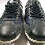 NEW HUGO BOSS ORANGE MEN’S SINBAD II SNEAKERS NAVY SUEDE 12 &13 MEDIUM $150  HNP