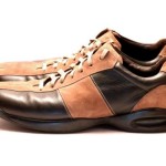 Mens Cole Haan 11.5 M Air Oxford Suede Brown Black Lace Up Dress Shoes