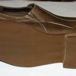 Cole Haan Dryden Slip-Ons Loafers, Leather Upper, Center Seam, Brown, 9.5 M, New