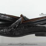 Mens Cole Haan Stylish Black Leather Loafers/Moccasins Shoes Sz. 5 M