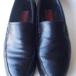 COLE HAAN STUDIO MENS BLACK LOAFERS SHOES SIZE 10.5 M