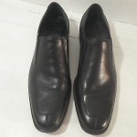 Cole Haan Black Leather Slip On Loafers, Mens Size 10M