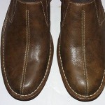 Cole Haan Dryden Slip-Ons Loafers, Leather Upper, Center Seam, Brown, 9.5 M, New