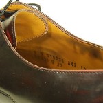 Cole Haan City Dark Red/Brown Distressed Leather Oxfords Mens Size 8 D Shoes