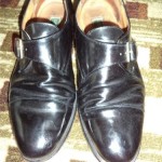 Cole Haan Leather Buckle Loafer Black Shoes Sz 12 Mens
