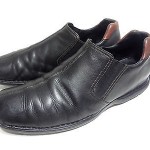 COLE HAAN MENS LOAFERS BLACK LEATHER SHOES SIZE 11.5 M
