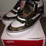 Supreme X Vans X Comme Des Garcons Half Cab Olive Camo Size 9 Deadstock NIB New