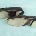 COLE HAAN men size 9D pinch tassel Brown Braided Leather loafers shoes