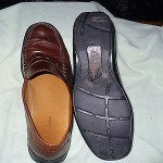 m COLE HAAN NIKE AIR BROWN LEATHER PENNY LOAFERS MENS 9.5 M