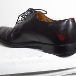 Cole Haan City Dark Red/Brown Distressed Leather Oxfords Mens Size 8 D Shoes
