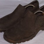 Men’s Shoes COLE HAAN LOAFERS  Size 9M Leather Brown Suede