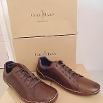 NIB COLE HAAN MEN’S AIR MITCHELL OXFORD DARK BROWN PEBBLE SKIN LEATHER LACE UP