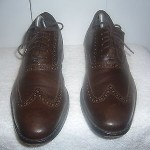 MEN’ COLE HAAN GREAT JONES DARK BROWN WINGTIP SHOES