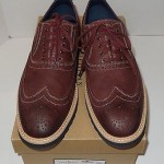 NIB Cole Haan MORRIS Sz 11M  #C11823 Wingtip Oxford Oxblood Leather