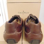 NIB COLE HAAN MEN’S AIR MITCHELL OXFORD DARK BROWN PEBBLE SKIN LEATHER LACE UP