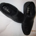 COLE HAAN MENS SHOES***BLACK LEATHER SIZE 9***IMPORTED***LOAFERS CASUAL SHOES