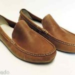 COLE HAAN Nike Air Light Brown Tan LEATHER Loafers 12 US