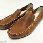 COLE HAAN Nike Air Light Brown Tan LEATHER Loafers 12 US