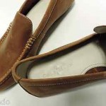 COLE HAAN Nike Air Light Brown Tan LEATHER Loafers 12 US