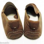 COLE HAAN Nike Air Light Brown Tan LEATHER Loafers 12 US